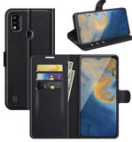 For ZTE Blade A7P Litchi Texture Horizontal Flip Protective Case with Holder & Card Slots & Wallet(Black)