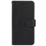 For ZTE Axon 30 Pro Texture Horizontal Flip Protective Case with Holder & Card Slots & Wallet(Black)