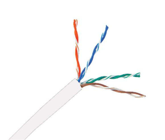 23AWG CAT6 FT4 1000Ft White Cable