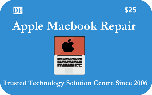 Apple Macbook Repair- $25 Gift Card