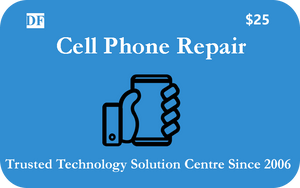 Cell Phone Repair Service- $25 Gift Card