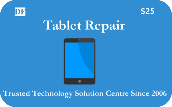 Tablet Repair Service- $25 Gift Card