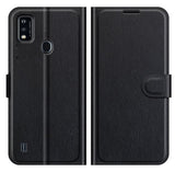 For ZTE Blade A7P Litchi Texture Horizontal Flip Protective Case with Holder & Card Slots & Wallet(Black)